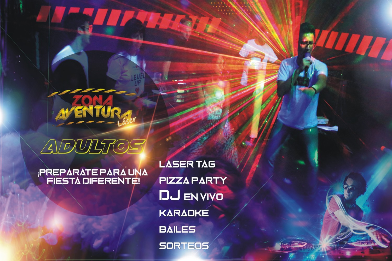 ZONA AVENTURA - LASER TAG