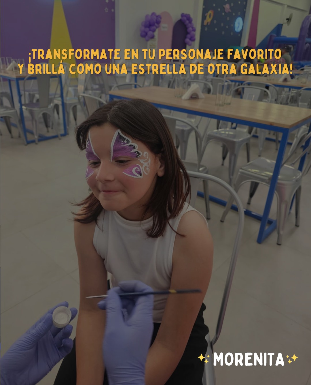 Morenita fiestas de otra galaxia