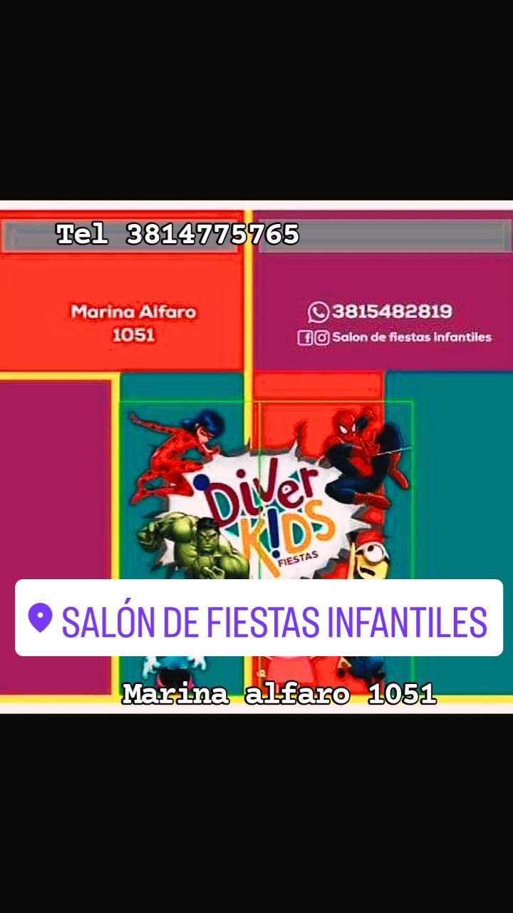 diverkids salon de fiestas
