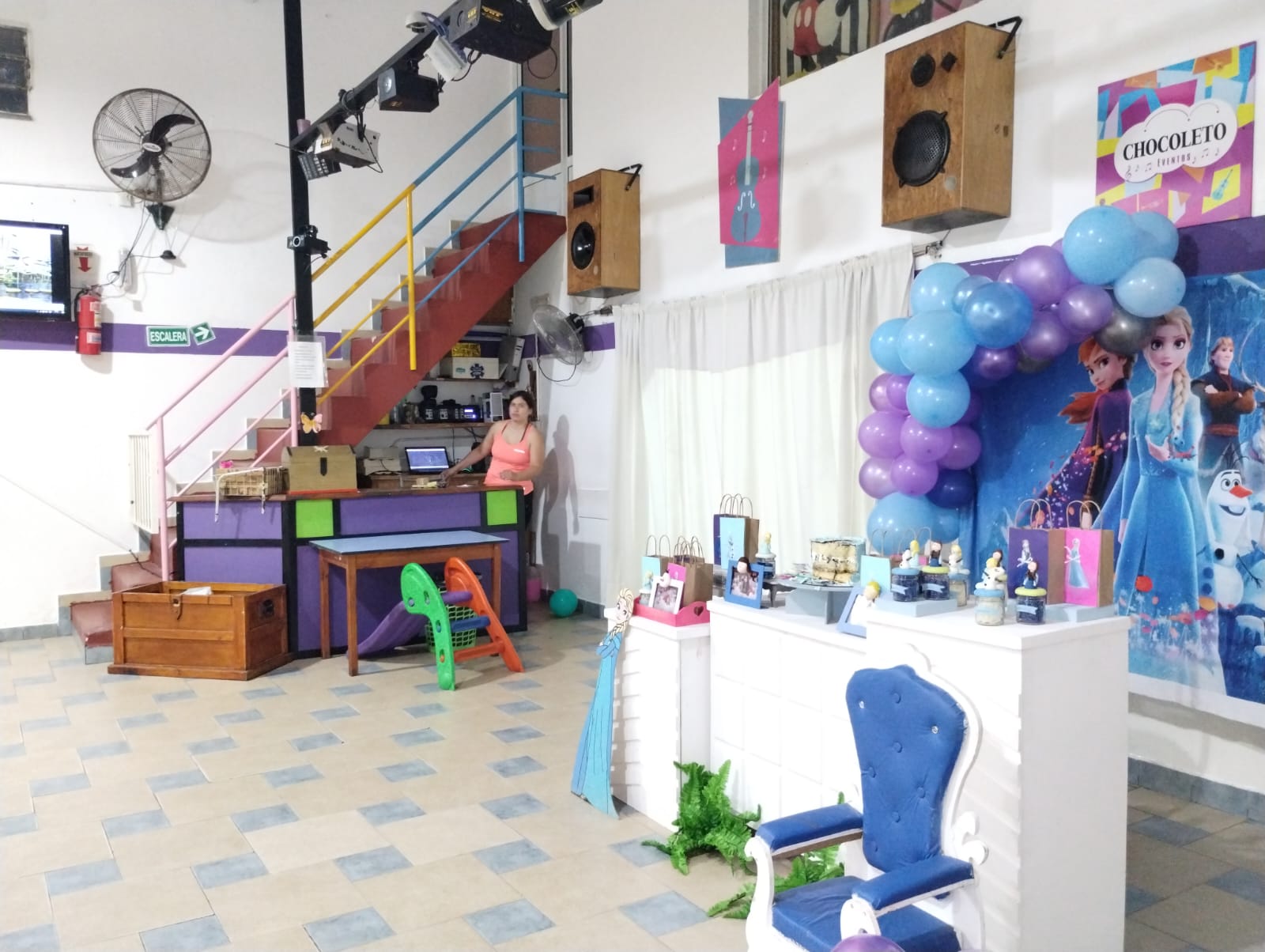 salón de fiestas infantiles chocoleto