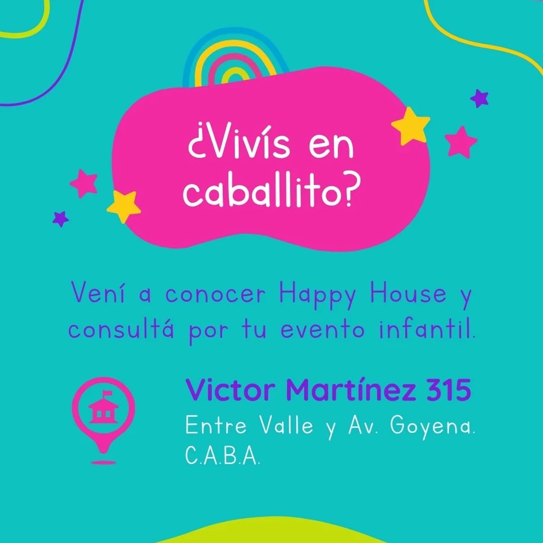Happy🎈House • Fiestas Infantiles & Reuniones Familiares
